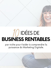 10 idées de business rentables, grâce à ce guide, tu vas pouvoir trouver ton produit phare. thumbnail