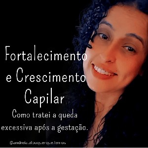 Como acabei com a queda de cabelo apos a gestação. thumbnail