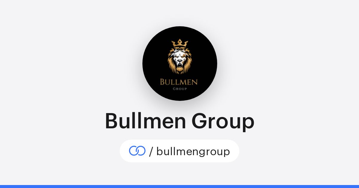 Bullmen Group (/bullmengroup) · solo.to thumbnail