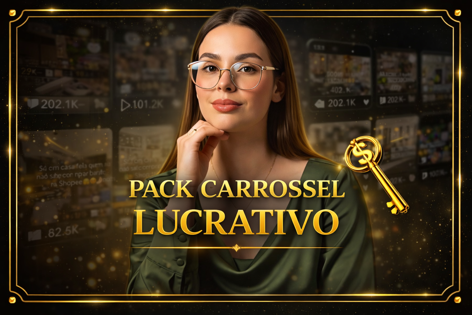 Melhor Pack de Carrossel para lotar grupos pelo tiktok✨️ thumbnail