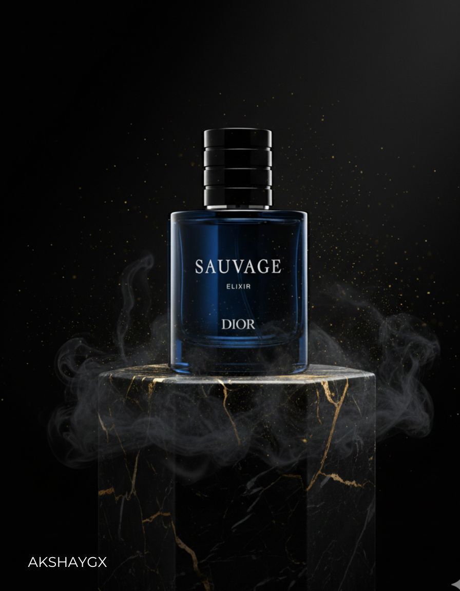 Dark Royal Luxury Product Photoshoot Prompt - PROMPT MEDIA's Ko-fi Shop thumbnail