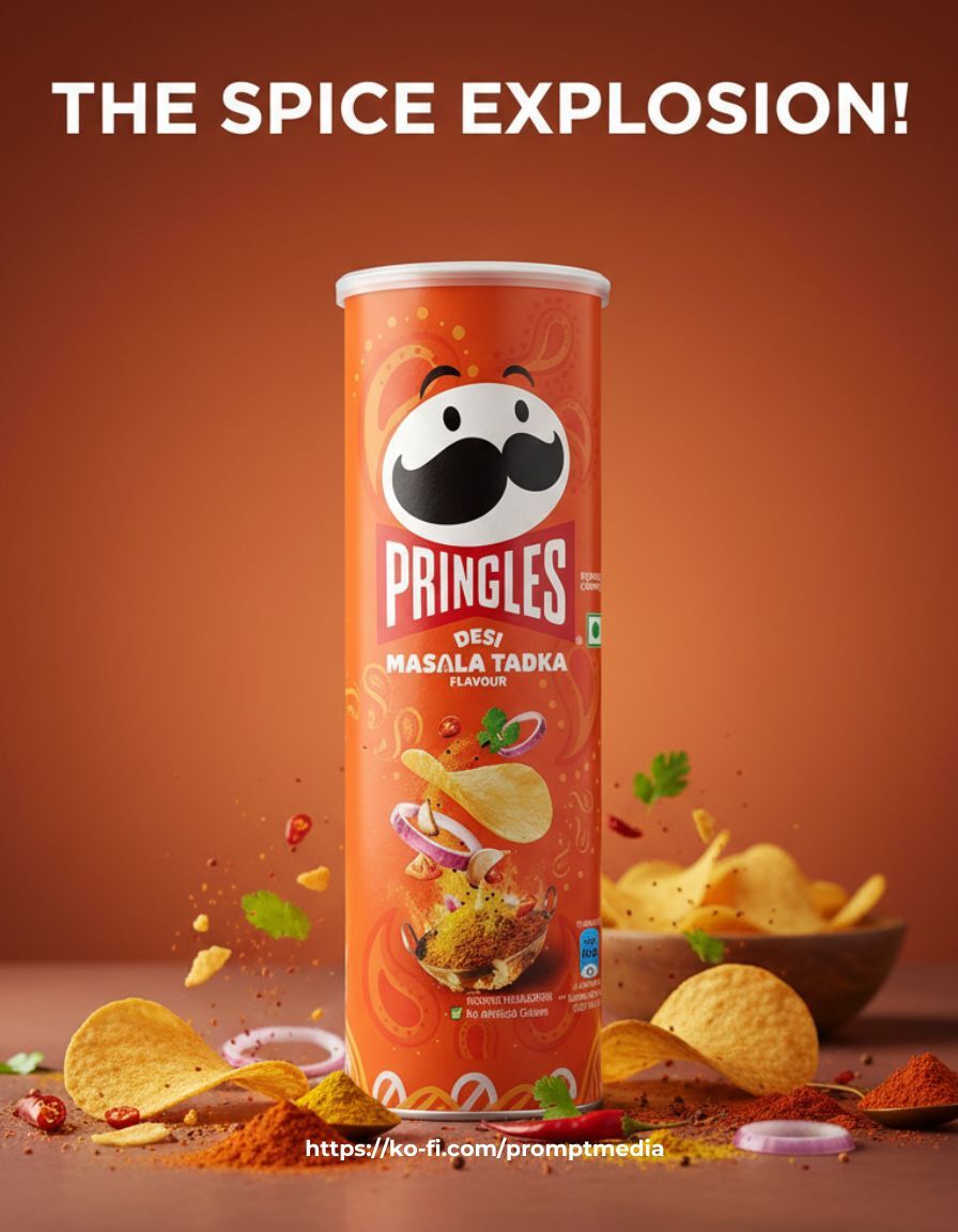 Pringles Chips Display Ads Design Prompt - PROMPT MEDIA's Ko-fi Shop thumbnail