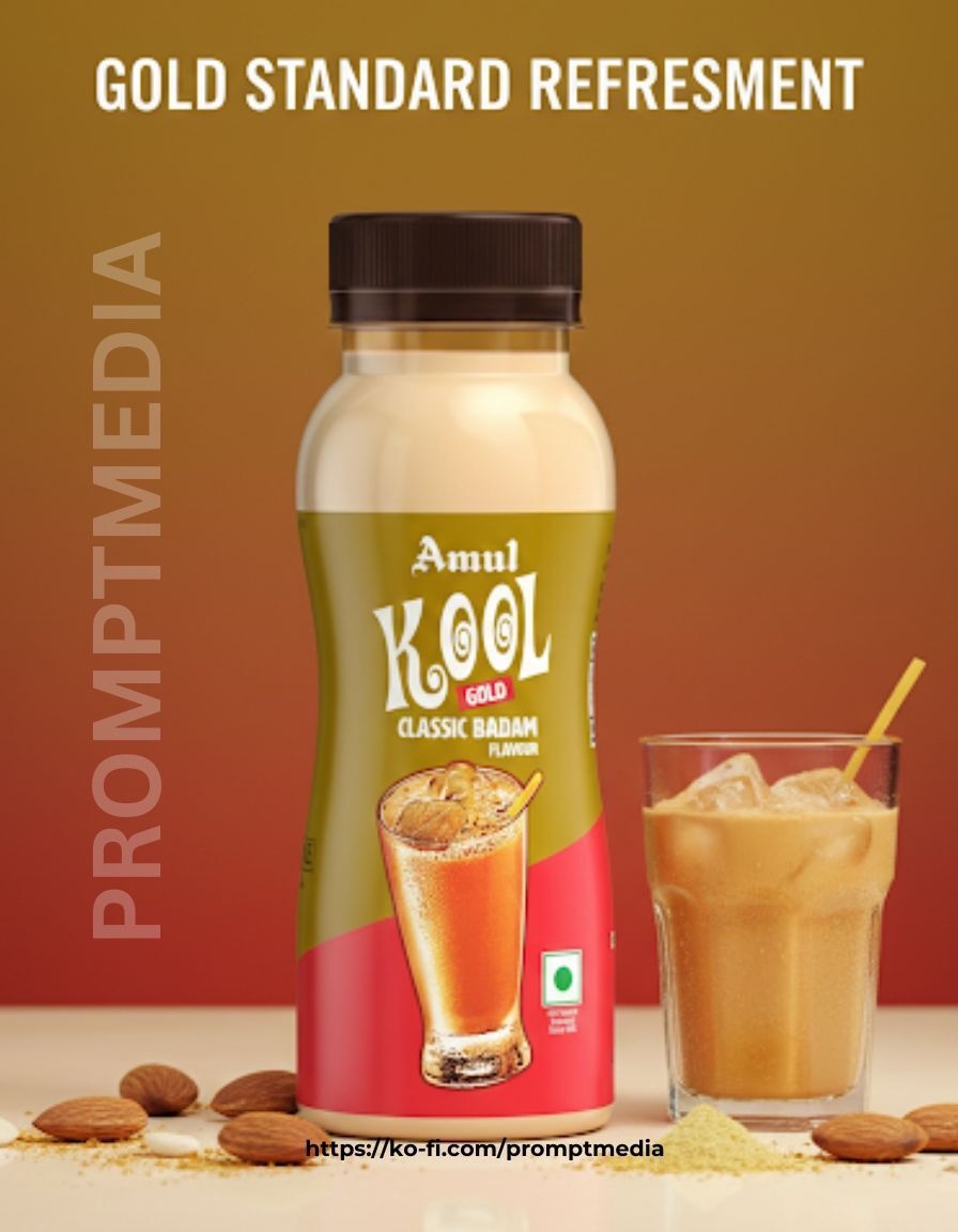 Amul Cool Display Ads Design Prompt - PROMPT MEDIA's Ko-fi Shop thumbnail