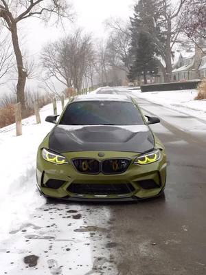 Absolute perfection. 🔥 @Maxx Brunetta  Featuring our Carbon fibre fenders & Carbon fibre Hood.  #carsoftiktok #bmw #bmwm