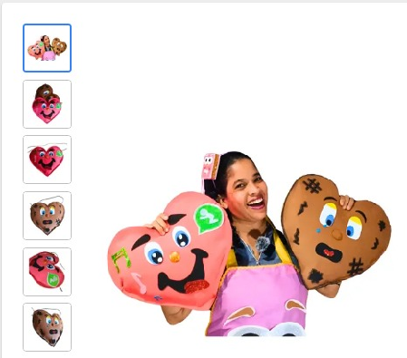 Corações Almofadados, Pra Tia Do Ministério Infantil - R$ 65,44 thumbnail