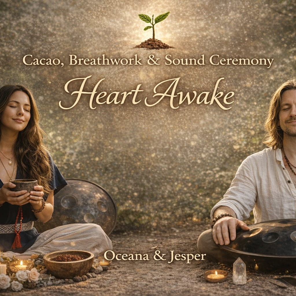 Cacao, Breathwork & Sound Ceremony 🔻 Heart Awake thumbnail