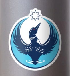 Minnesota's Rising Loon Sticker thumbnail