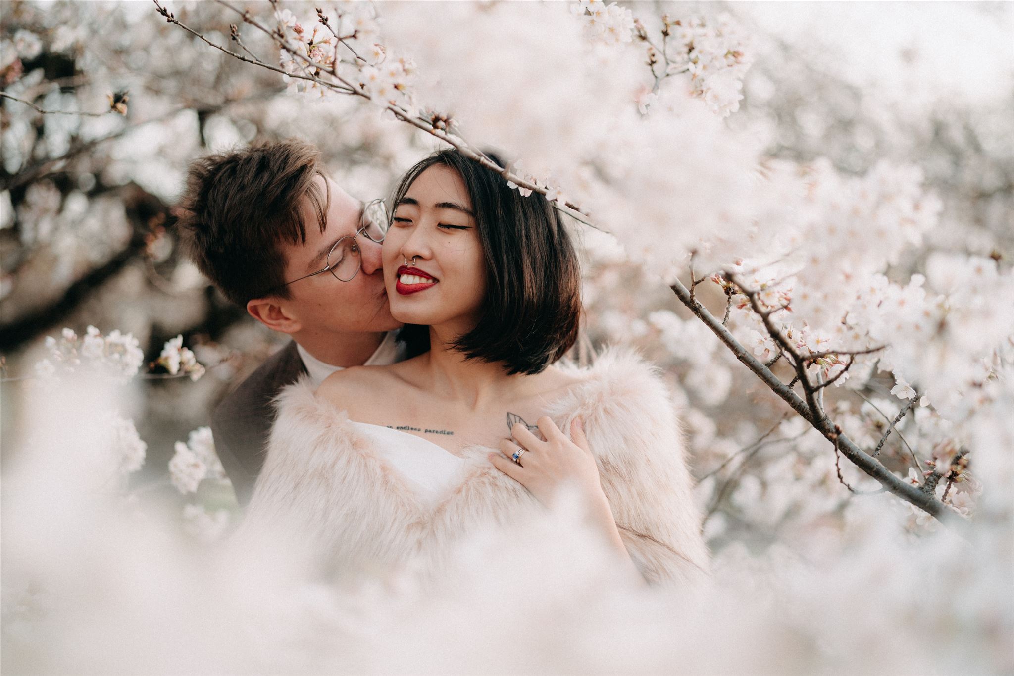 A sakura pre-wedding thumbnail