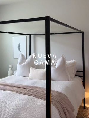 ame mi nueva cama! #amazonhome #bedroommakeover #bedroomdecor #amazonfind #bedtok