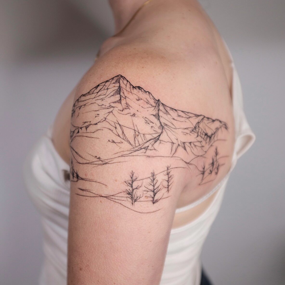 Mount Hood. Done in Portland, Oregon.