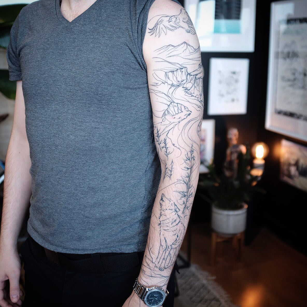 Healed up landscape!