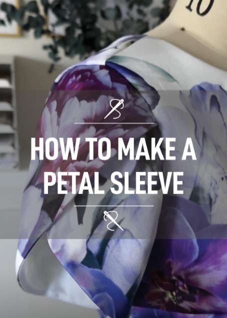 How to draft a petal sleeve thumbnail