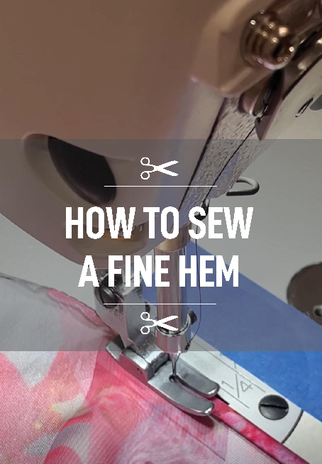 How to sew a fine hem thumbnail