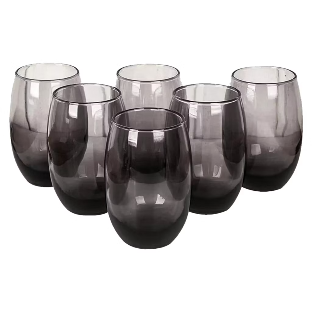 Jogo de copos fumê multiuso (6un) thumbnail