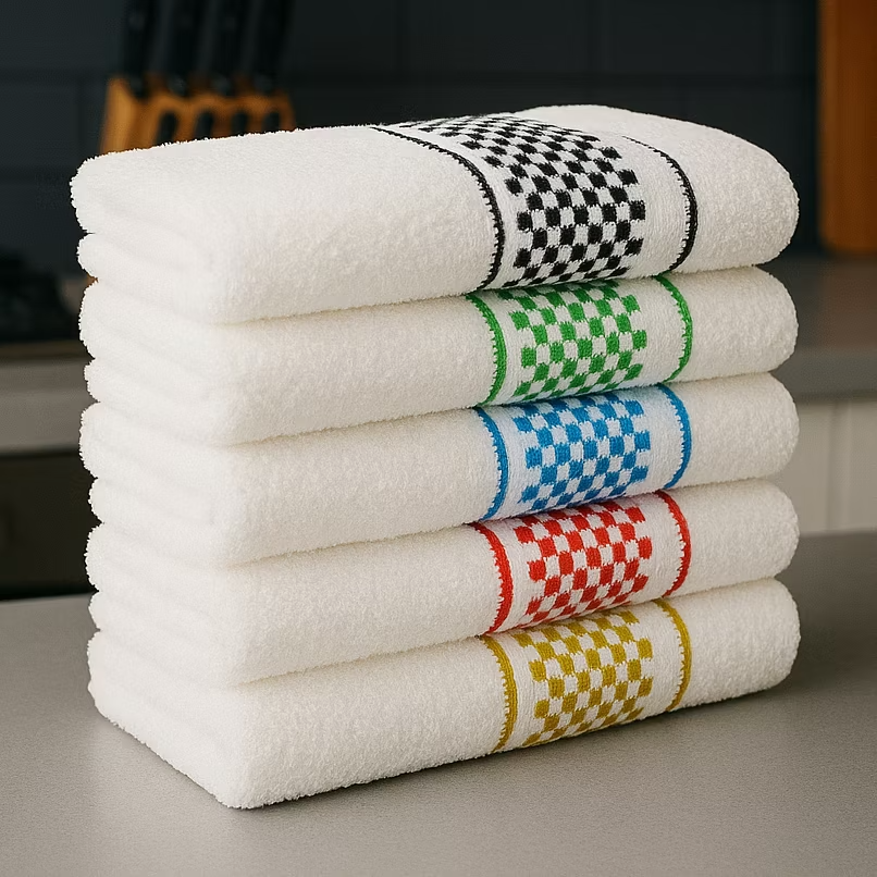 Kit pano de prato atoalhado (5 pçs) thumbnail