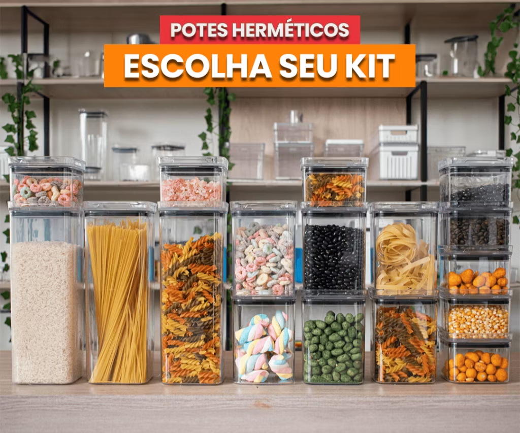 Potes herméticos porta mantimentos  thumbnail