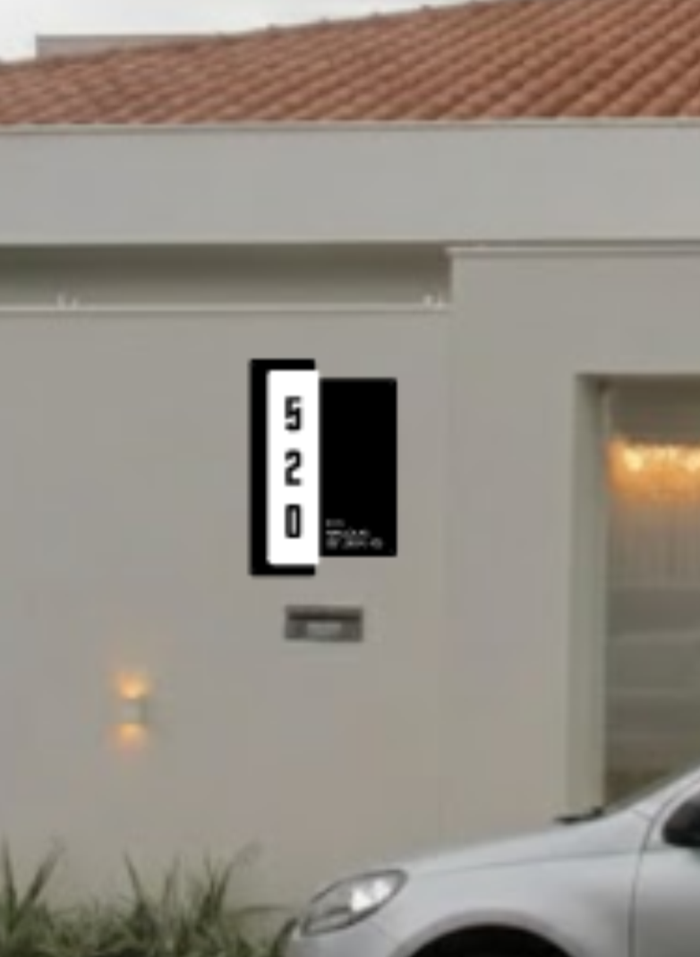 NÚMERO DE CASA - 27X40CM thumbnail