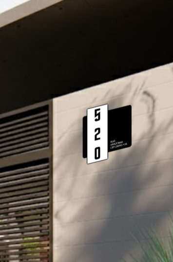 NÚMERO DE CASA - 26X30CM thumbnail