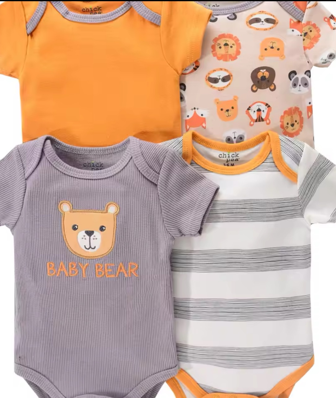 Kit 4 bodys menino e menina thumbnail