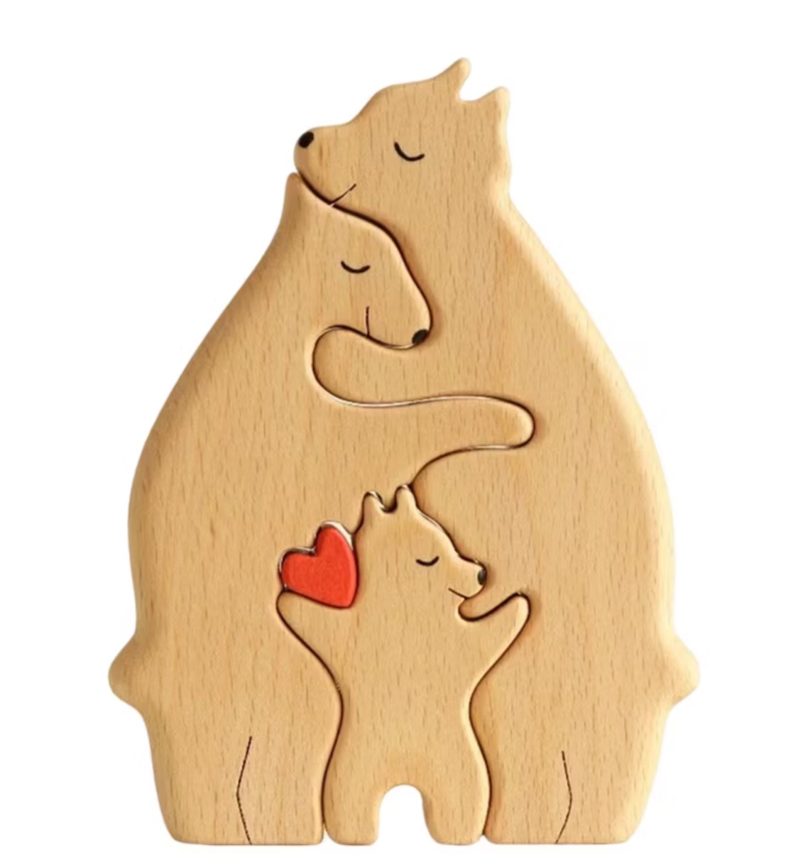 Decoração madeira casal com filho thumbnail