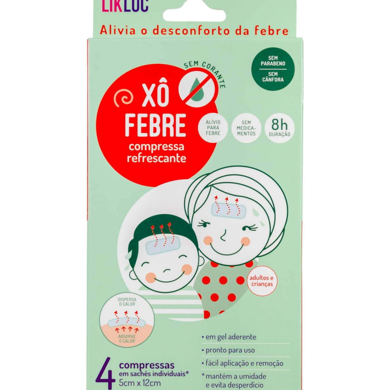 Xô Febre - adesivo refrescante thumbnail