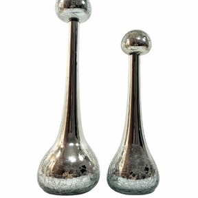 Vaso decorativo garrafa de vidro thumbnail