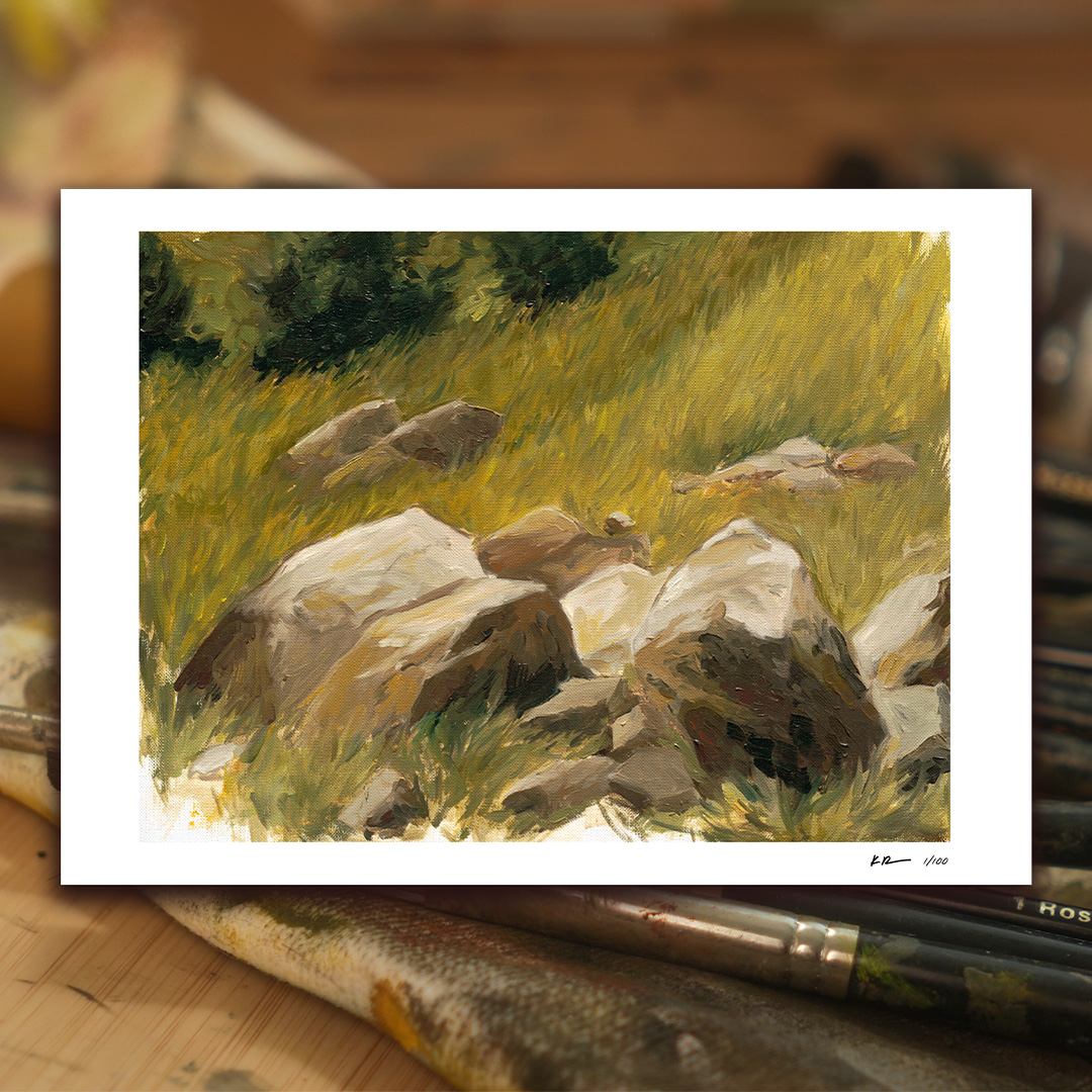 Rock Study 01 Print thumbnail