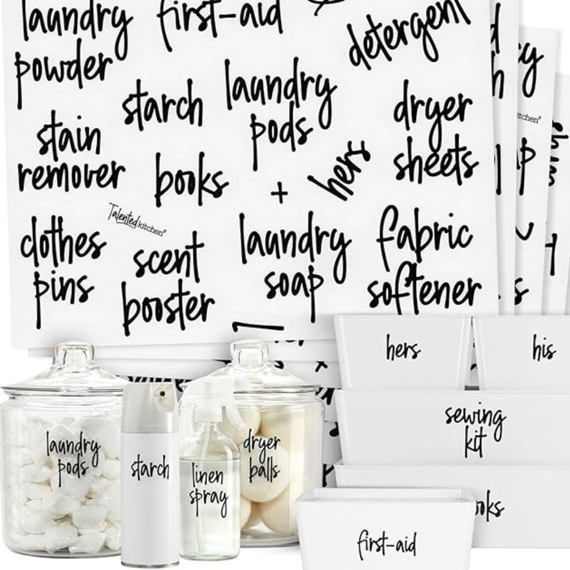 Laundry Labels for Jars & Containers thumbnail