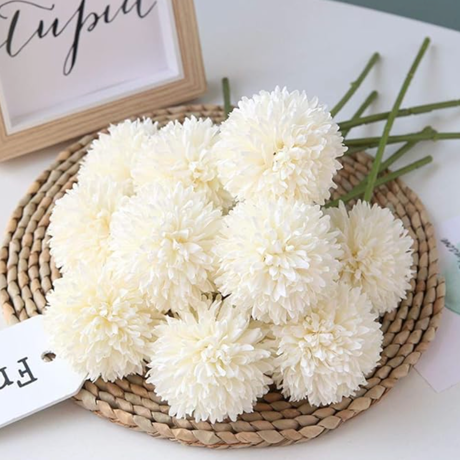 Artificial Chrysanthemum Ball Flowers thumbnail