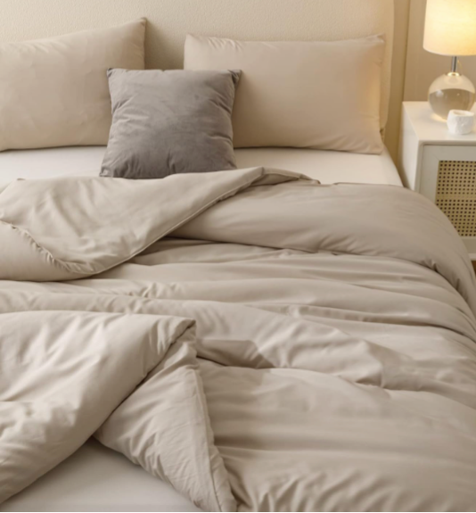 Lightweight Comforter Set - Oatmeal thumbnail