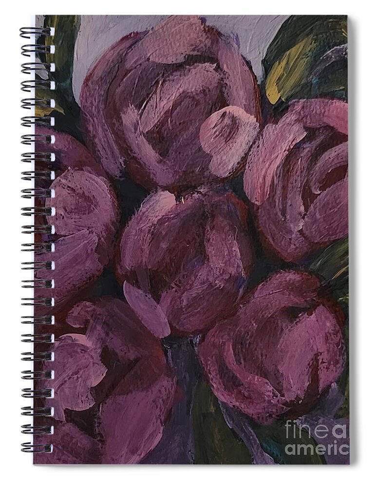 The Bouquet I Spiral Notebook by Elizabeth Mayoleth thumbnail