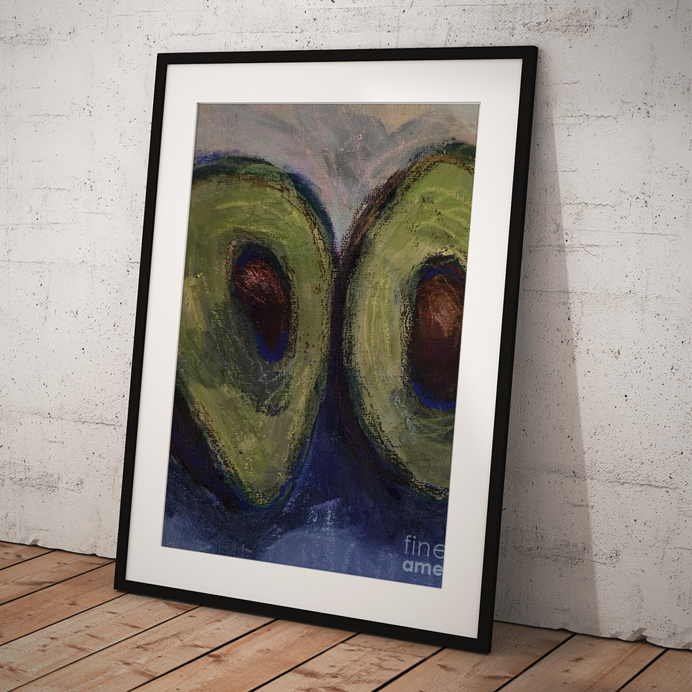 Avocados I Framed Print by Elizabeth Mayoleth thumbnail