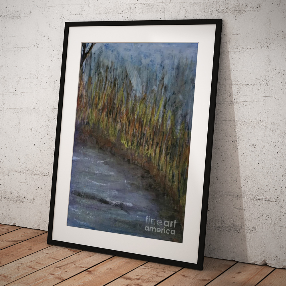Autumn Reflections II Framed Print by Elizabeth Mayoleth thumbnail