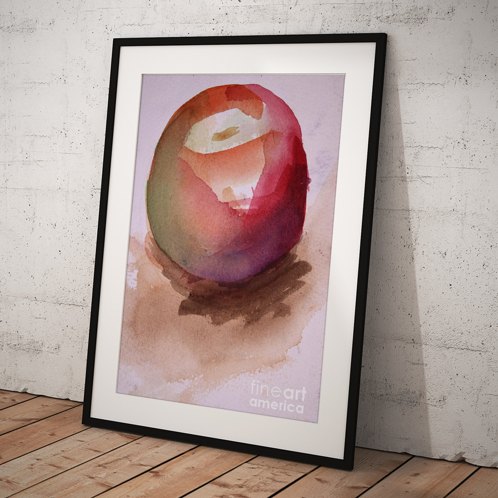 Apple Framed Print by Elizabeth Mayoleth thumbnail