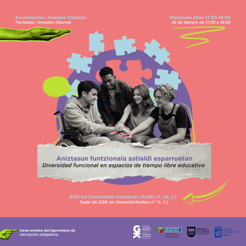Formakuntza: Aniztasun funtzionala hezkuntza ez formaleko esparruetan thumbnail