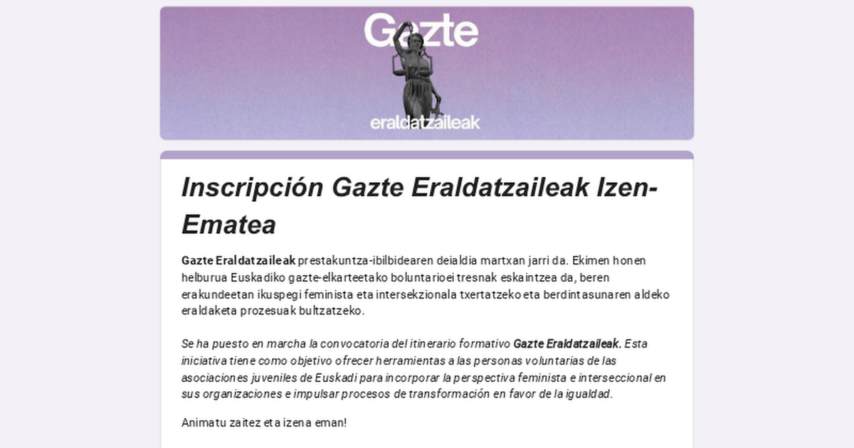  Gazte Eraldatzaileak thumbnail
