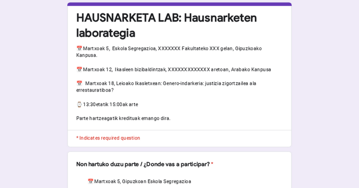 HAUSNARKETA LAB: Hausnarketen laborategia thumbnail