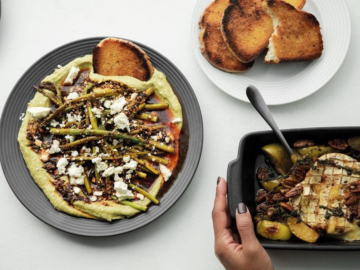 An Asparagus Side with a Delicious Dip thumbnail