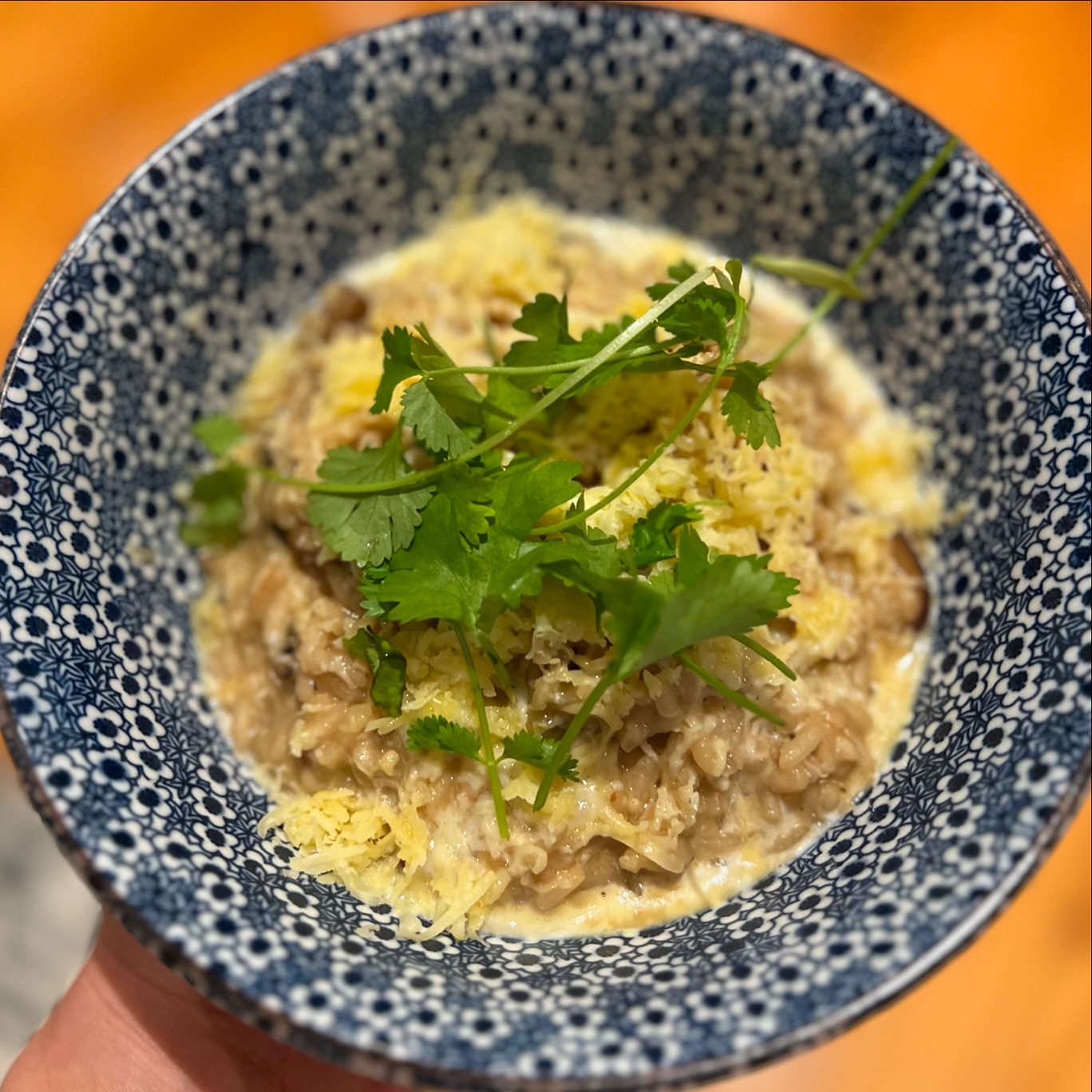 A bad risotto is starchy and tastes more like a bowl of breakfast oats. There’s nothing worse than a bad risotto. A good