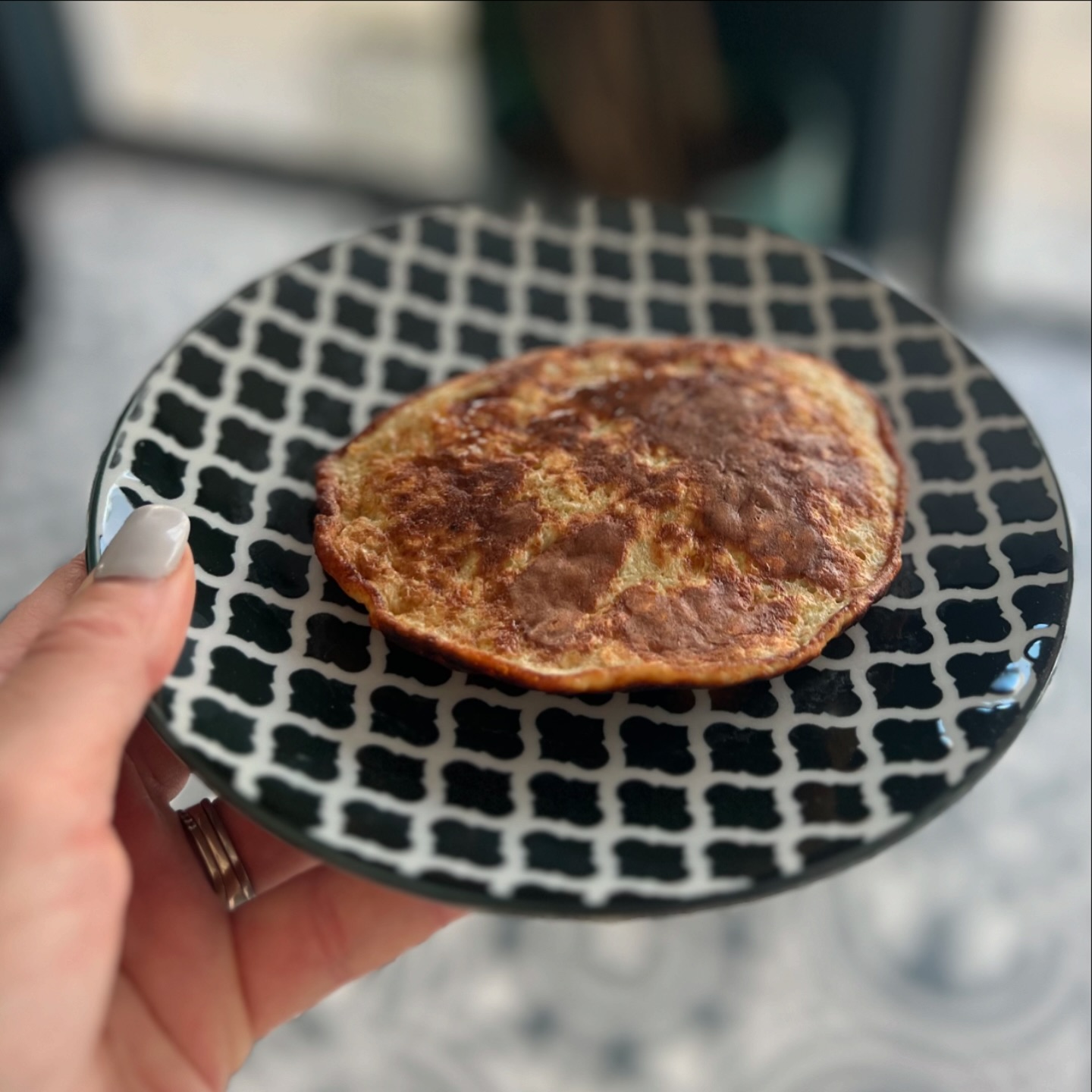 My fluffiest flapjack recipe was very popular when I posted it recently and so I decided to share a healthy pancake reci