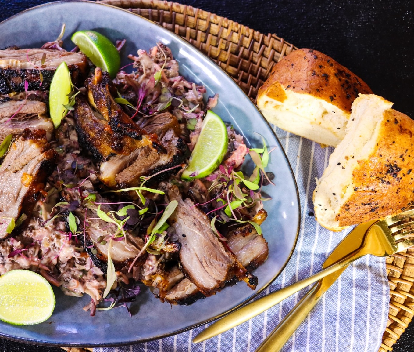 I was invited to be on Expresso again, and cooked this recipe with Carl Wastie! It is not difficult to make sticky ribs,