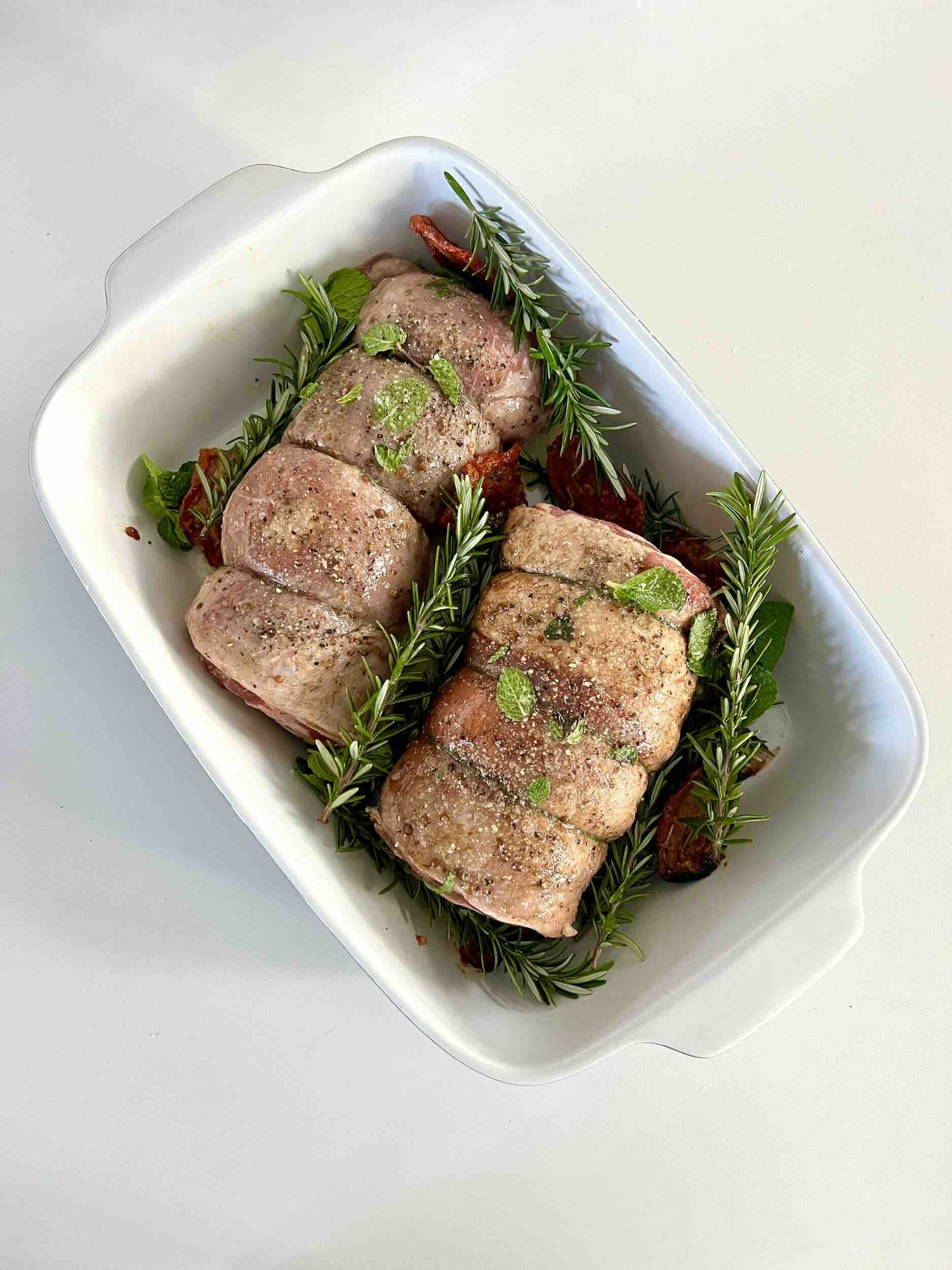 Slow-Roasted Lamb Leg Recipe thumbnail