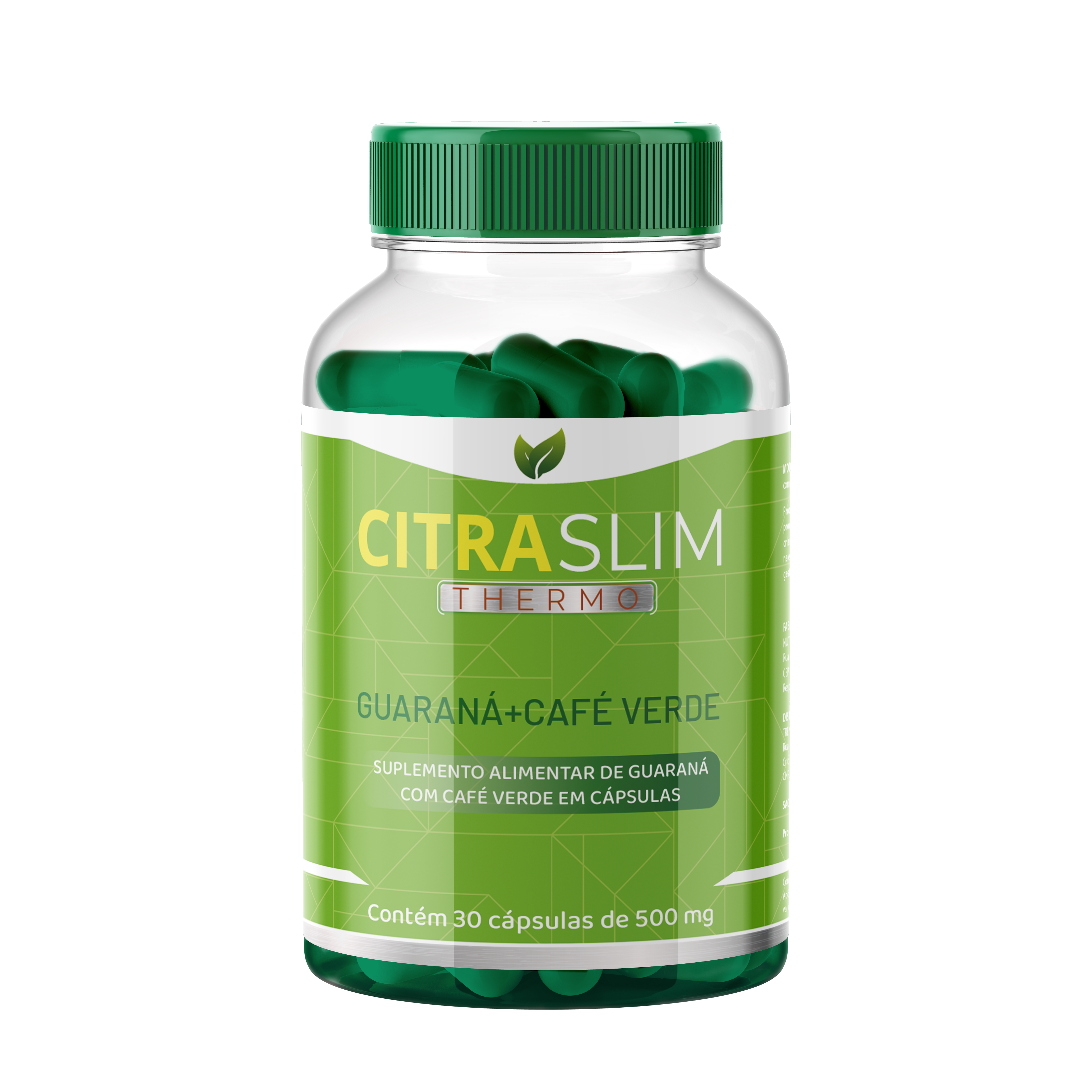CitraSlim Thermo – Cápsula - QUEIMA DE GORDURA / PRÉ TREINO / DISPOSIÇÃO E FOCO thumbnail