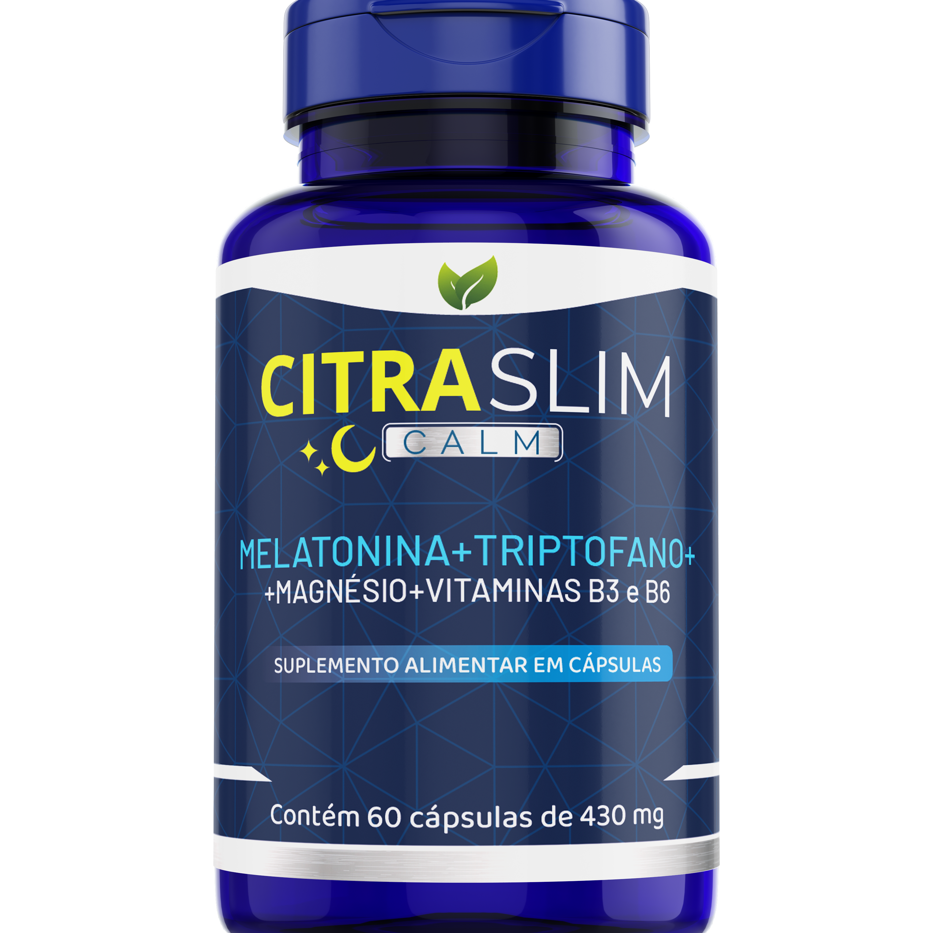 Citra Slim Calm - Cápsula - SONO / STRESS / MEMÓRIA / ANSIEDADE thumbnail