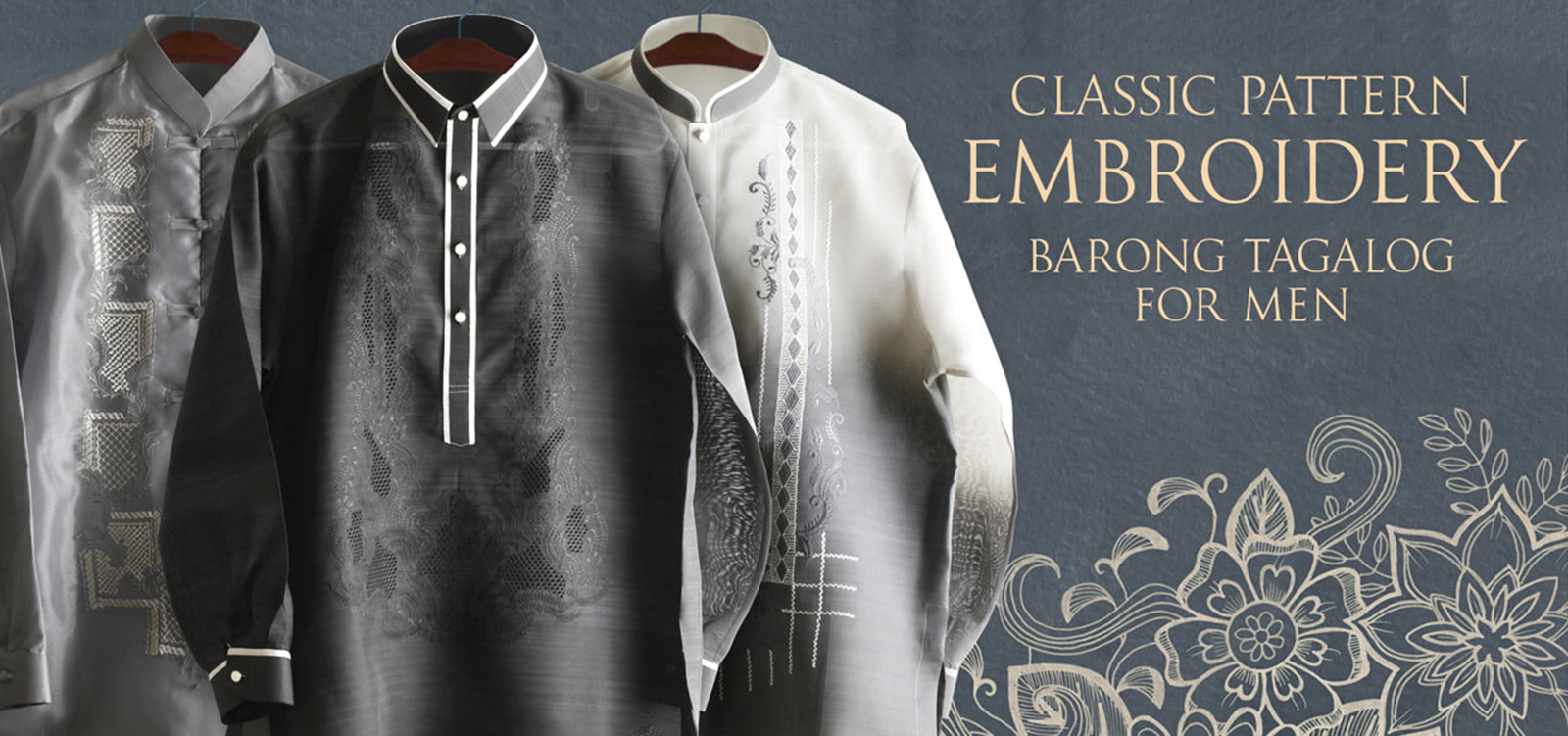 Barong Tagalog - Cultural Philippines Traditional Dress for Wedding thumbnail