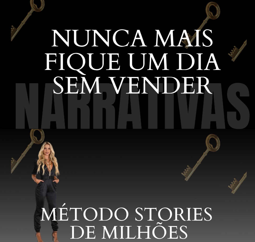 Método Stories de Milhões- Aprenda a gerar AUTORIDADE, DESEJO e CONEXÃO na sua audiência! Com narrativas IRRESISTÍVEIS de Milhões seus clientes vão ficar com o cartão na mão prontos para comprar qualquer produto de voce thumbnail