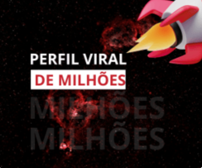 PVM E-BOOK (perfil viral de milhõe). Aprenda a criar um perfil viral sem aparecer do absoluto zero! Adquira thumbnail
