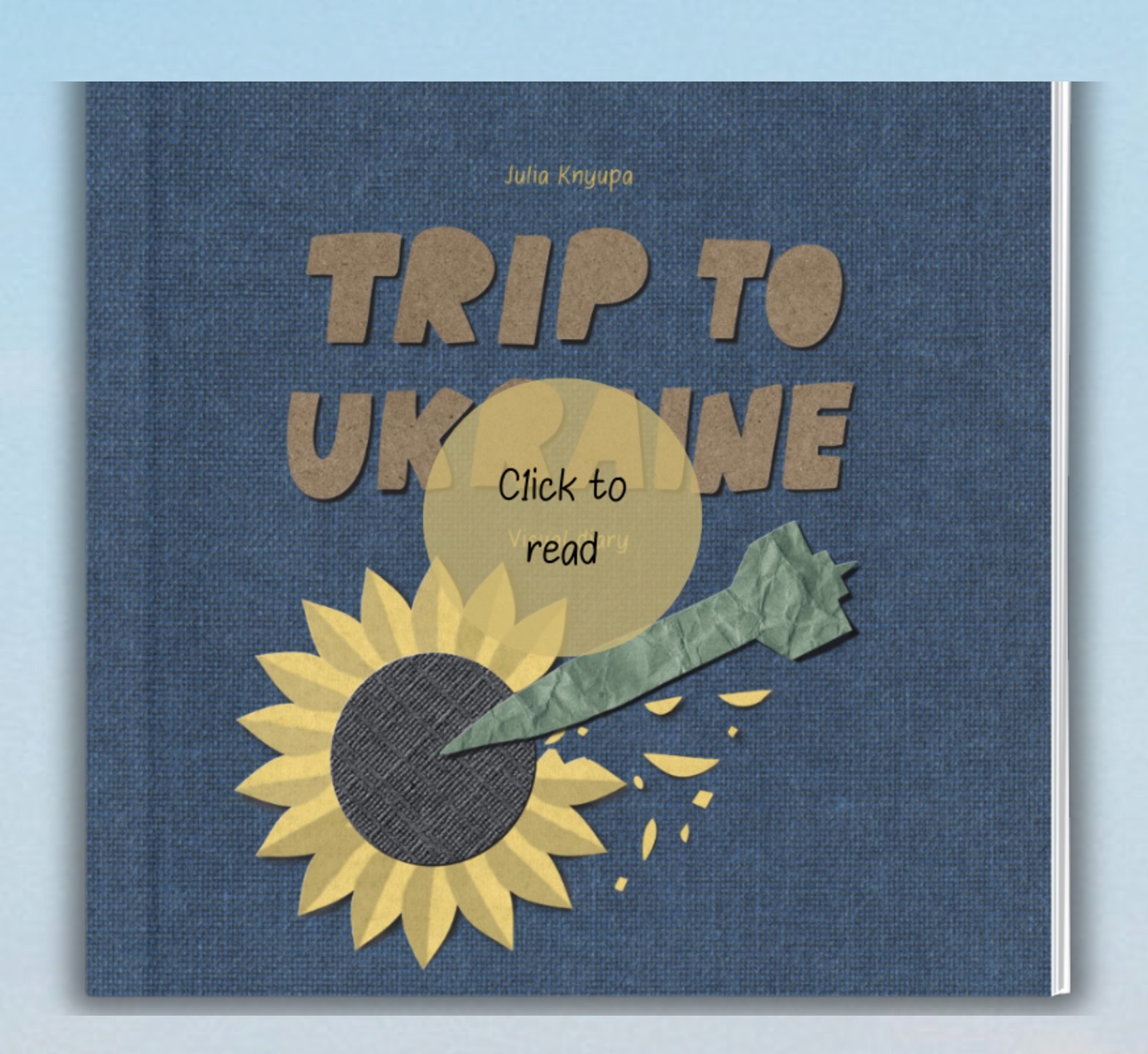Visual Diary - Trip to Ukraine  - a book by Julia Knyupa thumbnail