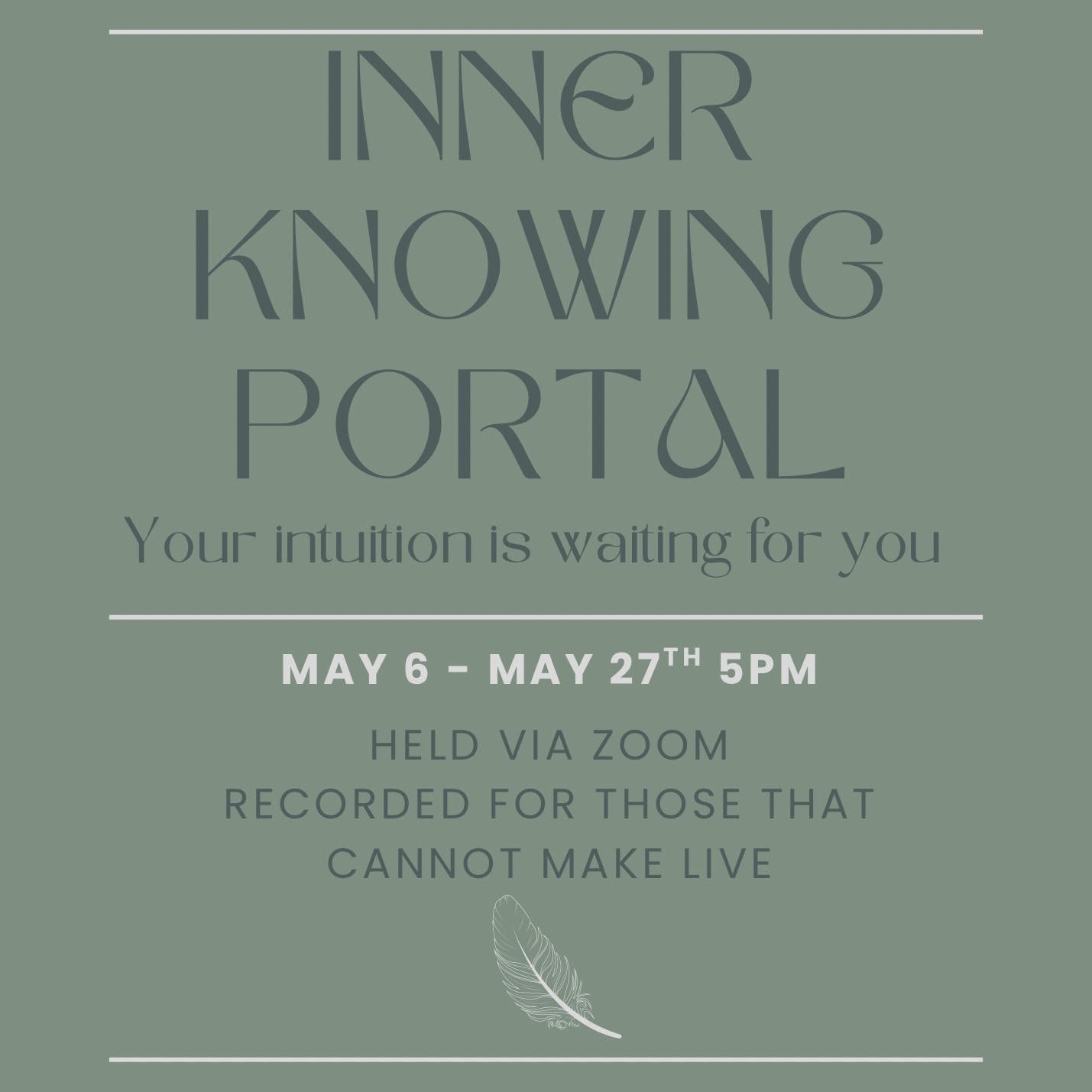 Waiting list for Inner Knowing Portal thumbnail