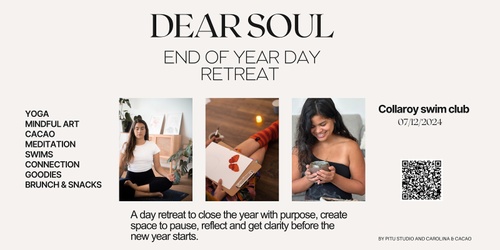 7 DEC- DEAR SOUL,  A DAY RETREAT; CACAO, ART AND YOGA thumbnail